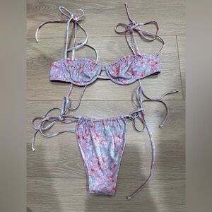 Strawberry milk mob Bikini Set
